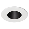 Juno Aculux Recessed Lighting 2318BHZ-WH-SF 2" Round Adjustable Pinhole LED, Low Voltage Self Flange, White Trim