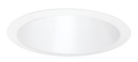 Juno Recessed Lighting 231W-WH (231 WWH) 6" Line Voltage, A-Lamp Reflector Trim, White Reflector, White Trim