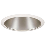 Juno Recessed Lighting 2320HZ-WH (2320 HZWH) 6" Fluorescent, Push-In Reflector Trim, Haze Reflector, White Trim