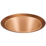 Juno Recessed Lighting 2320WHZ-ABZ (2320 WHZABZ) 6" Fluorescent, Push-In Reflector Trim, Wheat Haze Reflector, Aged Bronze Trim