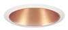 Juno Recessed Lighting 232WHZ-WH (232 WHZWH) 6" Line Voltage, Fluorescent, Reflector Trim with Torsion Springs, Wheat Haze Reflector, White Trim