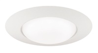 Juno Recessed Lighting 251-WH (251 WH) 6" Line Voltage, Open Frame Trim for BR40/R40 Lamp, White Trim