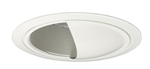 Juno Recessed Lighting 262W-WH 6" Compact Fluorescent  Wall Wash Baffle Trim, White Baffle, White Trim Ring