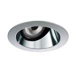 Juno Aculux 2AC CD SF Recessed Lighting 2" LED, Low Voltage Round Adjustable Angle Cut Cone, Haze Specular Self Flanged Trim