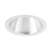 Juno Aculux 2DP CS FM WET Recessed Lighting 2" LED, Low Voltage Round Lensed Downlight, Clear Specular Flush Mount Trim