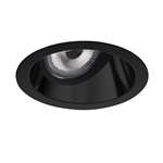 Juno Aculux 2DP CS WHSF Recessed Lighting 2" LED Round Parabolic Downlight Clear Specular Self Flanged White Trim