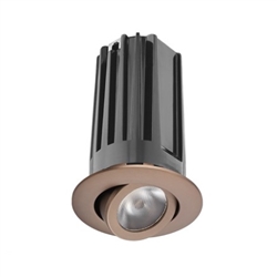 Juno 2" LED Recessed Lighting 2LEDTG2A-827F-BZ 2" LED Gen 2 Round Adjustable 2700K 80 CRI, Flood Beam, Bronze Finish