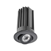 Juno 2" LED 2LEDTRIM G2 ADJ 35K 90CRI SP BL Recessed Lighting 2" LED Gen 2 Round Adjustable 3500K 90 CRI, Spot Beam, Black Finish