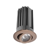 Juno 2" LED 2LEDTRIM G2 ADJ 40K 90CRI SP BZ Recessed Lighting 2" LED Gen 2 Round Adjustable 4100K 90 CRI, Spot Beam, Bronze Finish