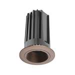 Juno 2" LED 2LEDTRIM G2 DB 40K 90CRI SP BZBZ Recessed Lighting 2" LED Gen 2 Round Downlight Baffle 4100K 90 CRI, Spot Beam, Bronze Baffle, Bronze Trim Ring