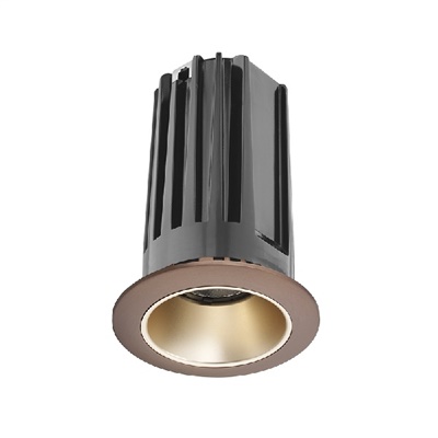 Juno 2" LED 2LEDTRIM G2 DC 27K 90CRI FL WHZBRZ Recessed Lighting 2" LED Gen 2 Round Downlight Cone 2700K, 90 CRI, Flood Beam, Wheat Haze Reflector, Bronze Trim Ring