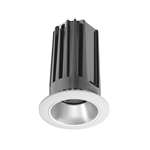 Juno 2" LED 2LEDTRIM G2 DC 35K 90CRI SP HZWH Recessed Lighting 2" LED Gen 2 Round Downlight Cone 3500K 90 CRI, Spot Beam, Haze Reflector, White Trim Ring