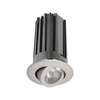 Juno 2" LED 2LEDTRIM G2 ADJ 40K 80CRI FL SN Recessed Lighting 2" LED Gen 2 Round Adjustable 4100K 80 CRI, Flood Beam, Satin Nickel Finish