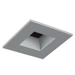 Juno Aculux 2SQD CD SF Recessed Lighting 2" LED Square Parabolic Downlight Reflector, Self Flanged Haze Trim