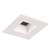 Juno Aculux 2SQD CD WHSF WET Recessed Lighting 2" LED Square Reflector, Lensed, Haze Reflector, White Self Flanged Trim