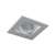 Juno Aculux  2SQWW CD FM Recessed Lighting 2" LED Square Architectural Wall Wash, Haze Flush Mount Trim