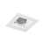 Juno Aculux  2SQWW W FM Recessed Lighting 2" LED Square Architectural Wall Wash, White Flush Mount Trim