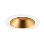 Juno Aculux  3DH WTD WHSF Recessed Lighting 3-1/4" Hyperbolic LED Downlight, Self Flanged Reflector, Wheat Haze Alzak Reflector, White Flange
