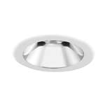 Juno Aculux  3DH CS WHSF Recessed Lighting 3-1/4" Hyperbolic LED Downlight, Self Flanged Reflector, Clear Alzak Reflector, White Flange
