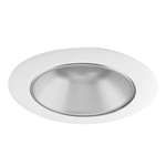 Juno Aculux  3DH CD WHR Recessed Lighting 3-1/4" Hyperbolic LED Downlight, Haze Alzak Reflector, White Trim Ring