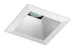 Juno Aculux 3SQD CD SF Recessed Lighting 3-1/4" Line Voltage, Low Voltage, LED Square Downlight Reflector, Haze Self Flanged Trim