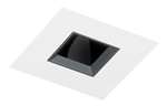 Juno Aculux 3SQD CD SF WET Recessed Lighting 3-1/4" Line Voltage, Low Voltage, LED Square Downlight Lensed Reflector Self Flanged, Haze Trim