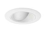 Juno Aculux 3WW W WHR Recessed Lighting 3-1/4" Line Voltage, Low Voltage, LED Downlight Lensed Wall Wash, White Cone