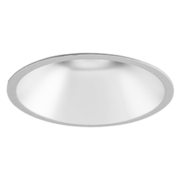 Juno Aculux Recessed Lighting 4017NHZ-FM 3-1/4" Hyperbolic LED Downlight, Flush Mount Reflector, Haze Alzak Finish