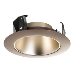 Juno Recessed Lighting 42LWHZ-ABZ (42L WHZABZ) 4" Adjustable Downlight Cone Trim, Wheat Haze Reflector Aged Bronze Trim