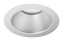 Juno Aculux Recessed Lighting 432NHZ-SF (3DP CD SF WET) 3-1/4 Line Voltage, Low Voltage, LED Downlight Lensed, Haze Alzak Reflector, Self Flanged Trim