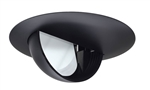 Juno Aculux Recessed Lighting 4349NB-BL 3-1/4" Low Voltage Mirrored Super Adjustable, Black Baffle, Black Trim