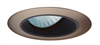 Juno Aculux Recessed Lighting 435NB-ABZ 3-1/4" Low Voltage Angle-Cut Baffle, Black Baffle Age Bronze Trim