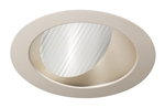 Juno Aculux Recessed Lighting 439NWHZ-SF 3-1/4" Line Voltage, Low Voltage, LED Downlight Lensed Wall Wash, Haze Alzak Reflector, Self Flanged Trim