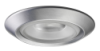 Juno Recessed Lighting 4402-SC (4402 SC) 4" Low Voltage Frosted Regressed Perimeter Glass Lensed Trim, Satin Chrome Trim