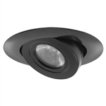 Juno Recessed Lighting 440LEDG4N-27-6-BL 4" LED Adjustable Module, 600 Lumens, 2700K Color Temperature with Black Trim