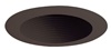 Juno Recessed Lighting 444B-BL (444 BBL) 4" Low Voltage Adjustable Baffle Trim, Black Baffle, Black Trim