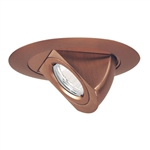 Juno Recessed Lighting 449-BRZ (449 BRZ) 4" Low Voltage Aiming Elbow Trim, Aged Bronze Trim