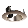 Juno Recessed Lighting 47LWHZ-ABZ (47L WHZABZ) 4" Adjustable Cone Trim, Wheat Haze Reflector Aged Bronze Trim