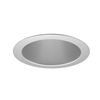 Juno Aculux Recessed Lighting 5002HZ-SF (4DP CD SF WET) 4 inch LED Lensed Cone Trim, Self Flanged, Haze Alzak Finish