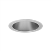 Juno Aculux Recessed Lighting 5007HZ-SF (4DP CD SF) 4 inch LED Parabolic Cone Trim, Self Flanged, Haze Alzak Finish