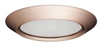Juno Recessed Lighting 5101-ABZ (5101 ABZ) 5" LED, Compact Fluorescent, Beveled Frame, Frosted Dome Lens with Reflector Trim, Aged Bronze Trim