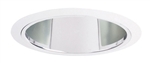 Juno Aculux Recessed Lighting 600C-WWD-WH 6" CFL Double Wall Wash Open Downlight Specular Clear Reflector, White Trim