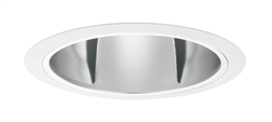 Juno Aculux Recessed Lighting 663HZ-WH 6" Line Voltage Double Wall Wash, Haze Reflector, White Trim