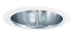Juno Aculux Recessed Lighting 664C-WH 6" Line Voltage Corner Wall Wash, Clear Alzak Reflector, White Trim