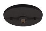 Juno Track Lighting 902 QJ BLA Flat Quick Jack MonoPoint for use with Remote Transformers, Black Finish