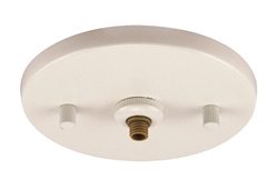 Juno Track Lighting 902 QJ WHA Flat Quick Jack MonoPoint for use with Remote Transformers, White Finish