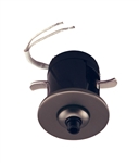 Juno Track Lighting 907 QJ BZA Flat Quick Jack Mini MonoPoint for Remodel Applications, Bronze Finish