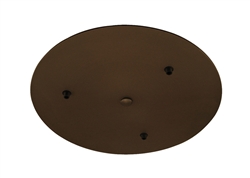 Juno Track Lighting 99014QJ-BRZ Quick Jack Triple MonoPoint with 3 x 50W Built-in Transformer, Bronze Finish