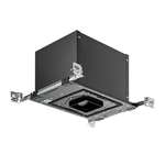 Juno Aculux AX3SQ A 10LM WDTW 90CRI 20D DMXR 120 Recessed Lighting 3 inch non IC LED New Construction Square Adjustable Housing, WarmDim (1800K-3000K) and Tunable White (2000K-4350K), 1000 Lumens, 90 CRI, 20 Degree Very Narrow Flood, DMX,RDM Driver, 1% Di