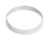 Juno Aculux Recessed Lighting FMA4-SC087-WH 3-1/4" Round Flush Mount Adapter for 1/2" to 7/8" Thick Ceiling, White Finish